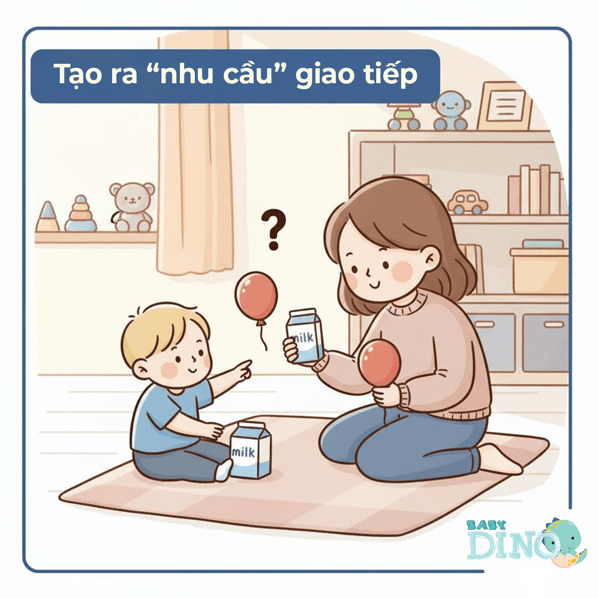 5 hoạt động kích thích ngôn ngữ